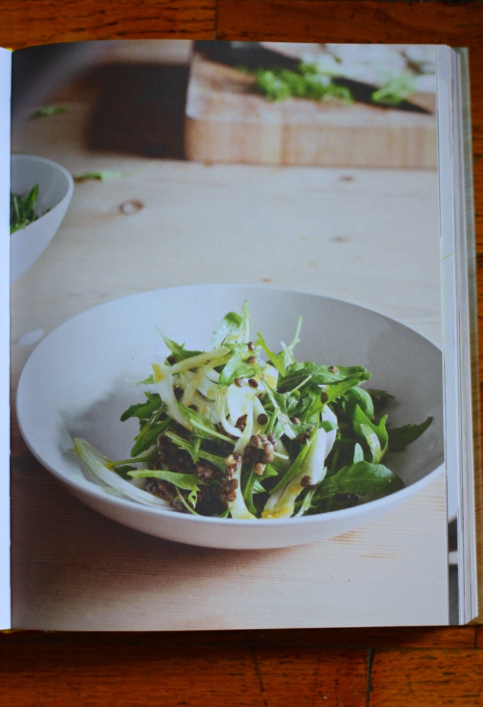 rocket fennel puy lentil salad